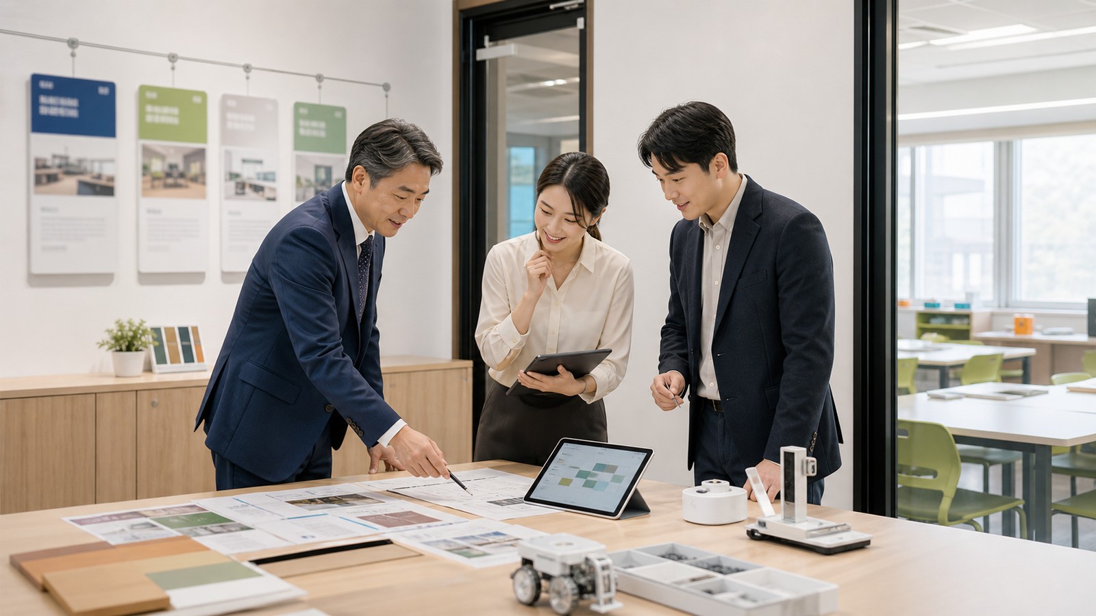 학교 사업 상담 회의